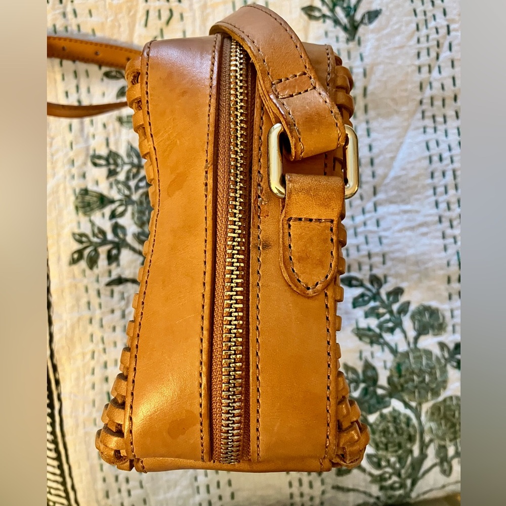 Other Stories Woven Leather Camera Bag - Picture 6 of 6